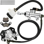Hydraulic Brake Master Cylinder Caliper Kit For KT196 196CC 6.5HP Go Kart Cart. Fixed Price $62.91.