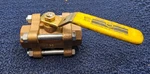 Milwaukee Valve BA300S: 3/4 In. Cast Bronze Full Port Threaded 600# Ball. Fixed Price $110.13.