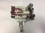 New Smc VV5QZ35-05-X18 Manifold W/ VQZ3151-5M And VQZ3451-5M Valves. Fixed Price $300.00.