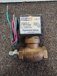 New Jd Gould M4-3V 3/8" Brass Solenoid Valve Air/water (5-125 Psi) 24 Volt. Fixed Price $132.00.