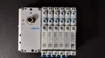 One (1X) New Festo Valve Manifold VTUG-10-VRPT-B1T-G18-DT-QH4S Pn 573606. Fixed Price $260.00.