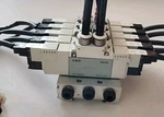 Ckd 4GA239-E2 Solenoid Air Valves X5 W/manifold+module Free Shipping. Fixed Price $249.99.