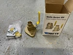 Watts Isolation Pump Flange 3/4" IPF-S-M1 600 Wog Open Box. Fixed Price $28.00.