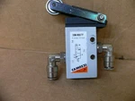 Camozzi 338-955TF Mechanical Valve, Roller Lever, Spool Type, Spring Return. Fixed Price $52.99.