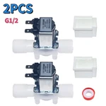 2X 1/2" N/c Magnetic Electric Solenoid Valve Water Air Inlet Flow Switch Dc 12V. Fixed Price $13.99.