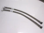 (2) Brass Craft 20" Braided Stainless Steel Toilet Supply Lines, 1/2" X 7/8". Fixed Price $9.99.