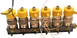 Clippard 6 Slot Machined Manifold Assembly Of EVO-3M-12 12VDC 18.4OZ. Fixed Price $89.00.