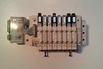 Koganei F15M8SJ-9W 8-POSITION Pneumatic Manifold W/ F15T1, F15T2 & F15T4 Valves. Fixed Price $350.00.