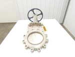Fabri-valve C67 10" Stainless Knife Gate Rising Stem Lug Style *bad Seal*. Fixed Price $399.99.