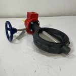 Nibco 6" 150# Di Gear Operated Wafer Butterfly Valve WD-3510-4. Fixed Price $529.00.
