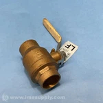 Apollo 94ALF-206-01A Size In 1-1/4" Sweat Brass Ball Valve Fnip. Fixed Price $28.80.