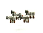 (lot Of 4) Smc SYJ3140-5MOZ Solenoid Valves 24VDC. Fixed Price $19.00.