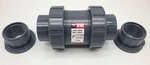 Hayward TC10200ST 2" True Union Ball Check Valve Pvc Fpm Seals 235 Psi. Fixed Price $185.99.