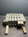 Numatics Pneumatic Valve Assembly, (2 122BB5Z2MN00061 W/ (3) 122BA4Z2MN00061. Fixed Price $99.99.