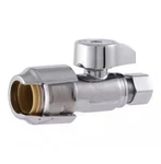 (11) Sharkbite 1/2" X 3/8" Od Comp Straight Stop 1/4 Turn Valves -lot Of. Fixed Price $39.99.