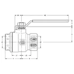 Apollo 77C10727A Manual 2-WAY Ball Valve,npt,bronze 48XH76. Fixed Price $192.06.
