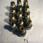 Parker Schrader Bellows 1/4 Fnpt Coupler Twist Lock Coupling 13 Each Used Good. Fixed Price $27.00.