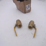 2 Pack Bluefin BVT100 Full Port 1" Fnpt Threaded Ball Valve Lead Free Wog 600. Fixed Price $27.99.