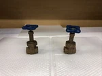 Two New Nibco T-154-A Gate Valves.-. Fixed Price $42.50.