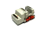 Smc VV5QC11-03N7FD0-D0S Plug Manifold Base 3-STATION W/ Din Rail Mount. Fixed Price $125.99.
