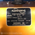 Worcester 33 39 Sn R6 Flowserve Pneumatic Valve Actuator 5344. Fixed Price $44.16.