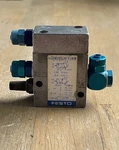 Festo 7803 VL/O-3-1/8B Pneumatic Valve 0.95-10 Bar 13.8-145 Psi. Fixed Price $30.00.