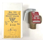 Webster 1/2" 150LBS No 111L Bronze Pressure Relief Valve. Fixed Price $67.88.
