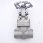 Smith Forged Steel Class 1500 3/4"FNPT Full Port Gate Valve 3600PSI W/hand Wheel. Fixed Price $63.49.