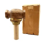 Honeywell 1/2" Bronze 2-WAY Single Seat Water Valve V5011F-1170-1 Pre-owned. Fixed Price $180.00.