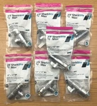Sharkbite Max Straight Stop Valve Push Connect 1/2" (lot Of 7). Fixed Price $58.75.