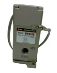 Smc VT4115 4/2-WAY 1/4" Solenoid Operated Pneumatic Valve 1.0 Mpa DC24V. Fixed Price $125.00.