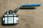 Jamesbury Neles 1/2" 4D 3500 XTB2 Ball Valve Socket Weld Alloy 20. Fixed Price $156.83.