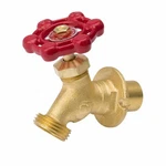 Sillcock, Solder, Brass, 1/2 & 3/4 X In. Hose 108-503. Fixed Price $18.75.