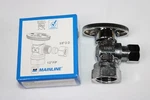 Mainline Angle Quarter Turn Stop Valve W/ Oval Handle 1/2" Fip 3/8" MLQTR17CX. Fixed Price $9.99.
