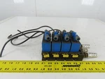 Rexroth PW67697-5C Pneumatic Valves 24VDC Coil Manifold Assembly. Fixed Price $53.39.