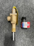 Watts 3" Bronze Temperature And Pressure Safety Relief Valve Flood Sensor. Fixed Price $539.99.