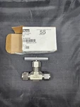 Parker Needle Valve 1/2" Tube Connection 316SS 8A-V8LR-SS. Fixed Price $69.95.