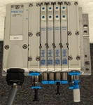 Festo Manifold Vmpa-kms-h 533198 And VMPA1-MPM-EMM-8 /537988 Valves. Fixed Price $139.25.