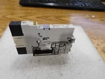 Smc Model: VQC1201N-5B Solenoid Valve With Mounting Base. Fixed Price $69.99.