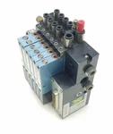 Mac Manifold 6 Station With Double Acting 24VDC Solenoid Air Valves - Nice. Fixed Price $399.90.