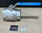 New No Box- Duravalve 2 Cast Stainless Steel Ball 1000WOG C8FM + Warranty. Fixed Price $67.50.