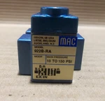New Mac 922B-RA 10-150PSI Solenoid Valve. Fixed Price $145.00.