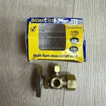 Brasscraft 1/2 In. Nominal Compression Inlet X 3/8 O.d.. Fixed Price $14.99.