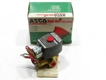 1/4" Asco EF8223G21 EF8223G021 Brass 2W 120/60 Solenoid Valve New In Box. Fixed Price $300.00.