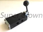 Pneumatic Hand Lever Valve 5 Port Position Toggle Manual Contol SH-410-02 Pt. Fixed Price $55.95.