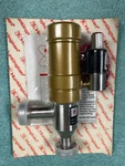 Huntington Pv 075 H170 Right Angle Pneumatic Valve With 1.33 Od Flanges Nos. Fixed Price $165.00.