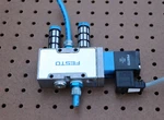 Festo MSV-3 119 807 20.4-26.4VDC 2.5W Solenoid Valve. Fixed Price $40.00.