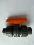 Georg Fischer +gf+ 161.355.392, 1/2" Soc, True Union Ball Valve, 230 Psi, Pvc. Fixed Price $19.00.