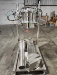 Glatt Tks Split Butterfly Valve Pneumatic Containment + Discharge Hopper. Fixed Price $5000.00.