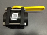 1-1/2" Full Port Poly Ball Valve W/ Stainless Bolts Norwesco P#61121. Fixed Price $55.50.